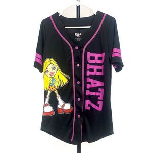 Bratz Baseball Jersey Size Large Doll Jersey Nice "Passion For Fashion" Y2k